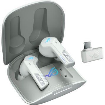 Bluetooth-гарнитура Asus ROG Cetra True Wireless SpeedNova White (90YH03Y0-BTUA10) Asus купить в Украине