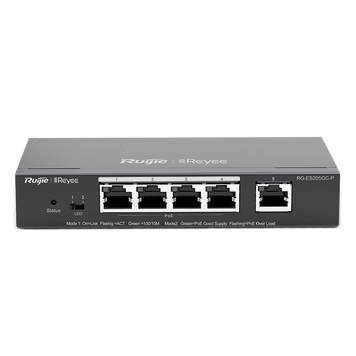5-портовый гигабитный интеллектуальный POE коммутатор Ruijie RG-ES205GC-P Ruijie купить в Украине
