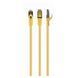 Патч-корд Cablexpert 2м S/FTP Cat 6A CU LSZH yellow (PP6A-LSZHCU-Y-2M) Cablexpert &mdash; фото