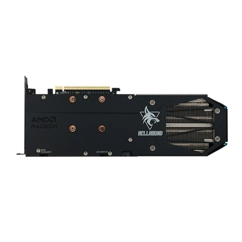 Видеокарта AMD Radeon RX 9060 XT 16GB GDDR6 Hellhound PowerColor (RX9060XT 16G-L/OC) PowerColor купить в Украине