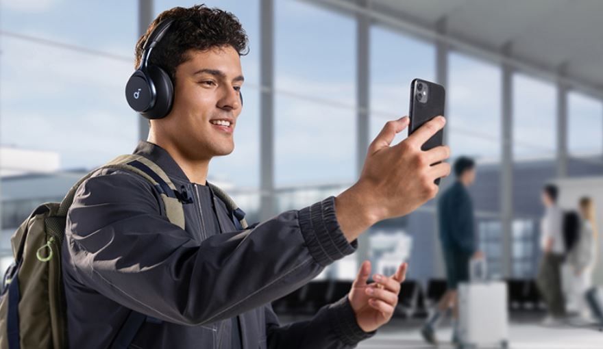 Bluetooth-гарнитура Anker SoundCore Space One Black (A3035G11) Anker купить в Украине