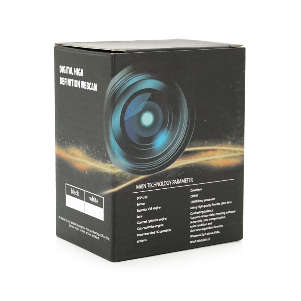 Вебкамера с гарнитурой Q20, 720p, пласт. корпус, Black / Silver, Q50 Voltronic купить в Украине