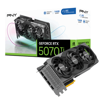 Відеокарта PNY GeForce RTX5070 Ti GAMING OC TRIPLE FAN 12G PNY купить в Украине