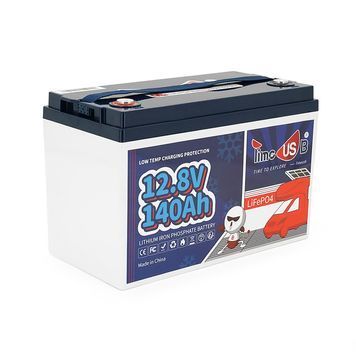 Акумуляторна батарея LiFePO4 Timeusb 12.8V 140Ah, 1792Wh, BMS 50A, 330*172*216мм Timeusb купити в Україні