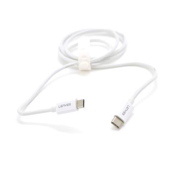 Кабель Lenyes LC701, Type-C-Micro, 2.4A, White, длина 1м, BOX Voltronic купить в Украине