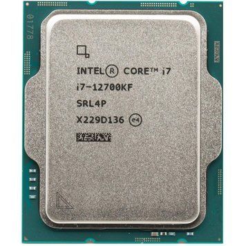 Процессор Intel Core i7 12700KF 3.6GHz (25MB, Alder Lake, 125W, S1700) Tray (CM8071504553829) Intel купить в Украине