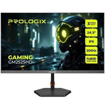 Монитор Prologix Gaming 24.5" GM2525HD IPS Black 200Hz Prologix купить в Украине