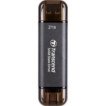 Накопитель внешний SSD USB 3.2 Gen 2 Type-A/Type-C 2TB Transcend ESD310 Black (TS2TESD310C) Transcend купить в Украине