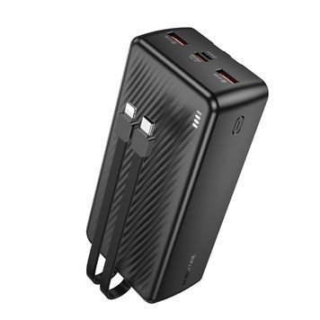 Power bank Borofone BJ57B 30000mAh, 22.5W+PD20W, 2*USB+Type-C, Black, 660g, Box Borofone купити в Україні