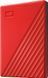 Зовнішній жорсткий диск 2.5" USB 2.0TB WD My Passport Red (WDBYVG0020BRD-WESN) WD &mdash; фото