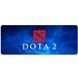 Коврик 300*700 тканевой DOTA2, толщина 3 мм, Blue, OEM