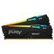 Модуль пам'яті Kingston FURY Beast Black RGB DDR5 6400 32GB (2x16GB) CL32-39-39 1.4V EXPO Kingston FURY &mdash; фото