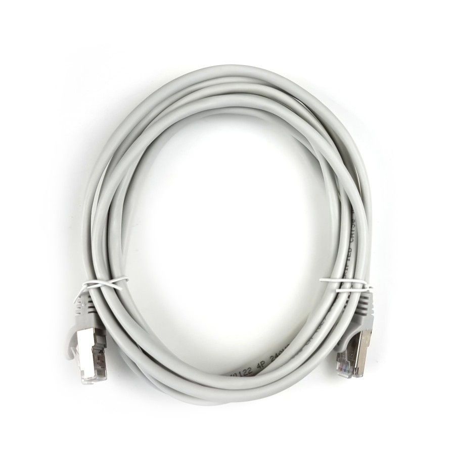 Патч-корд FTP EServer (FTP CORD-3M-GRY) RJ45, Cat.5e, 3 м, серый EServer купить в Украине