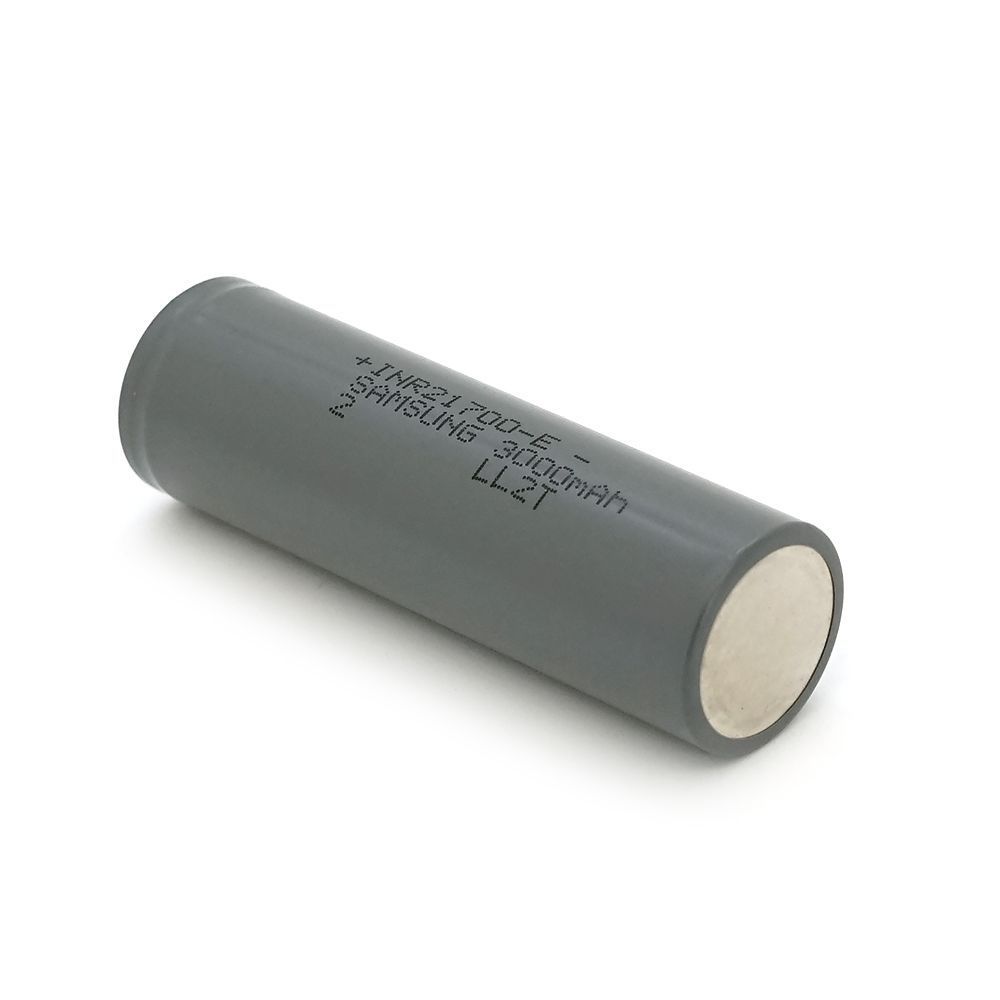 Аккумулятор 21700 Li-Ion Samsung (For Tesla) INR21700E, 3000mAh-5C, 4.2 / 3.7 / 2.5V, Gray, 2 шт в упаковке, цена за 1 шт Samsung купить в Украине