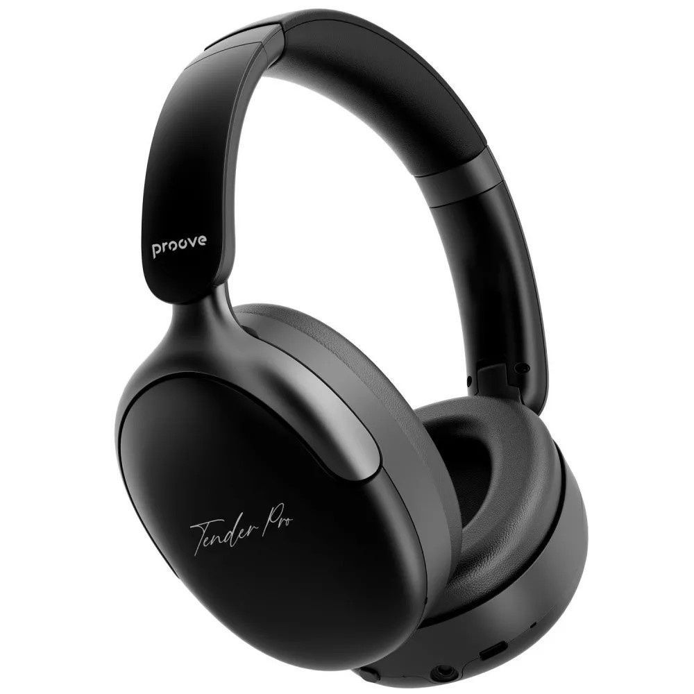 Bluetooth-гарнітура Proove Tender Pro with ANC (APP) Black (HPTP0001AP01) Proove купити в Україні