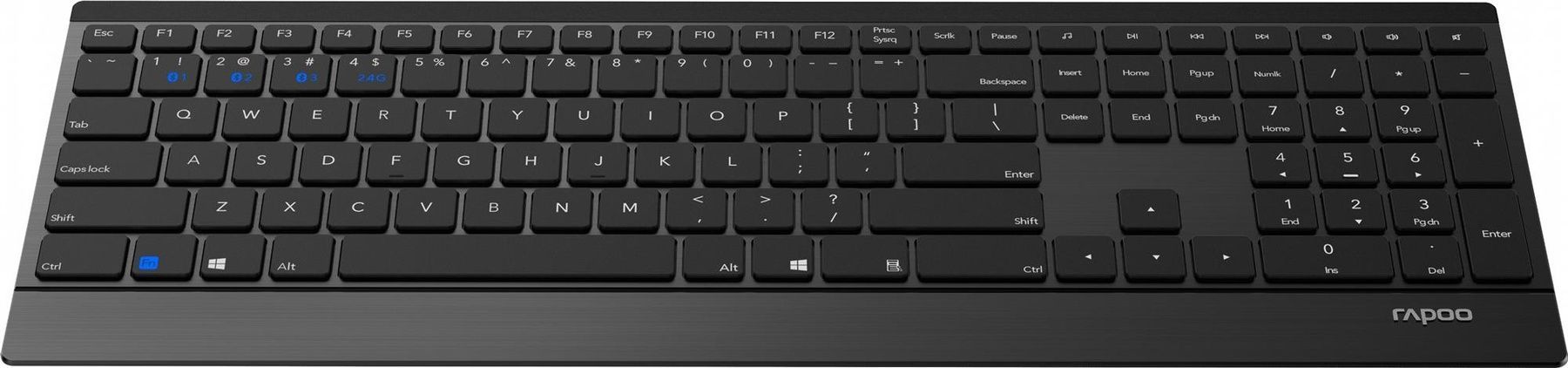 Клавіатура бездротова Rapoo E9500M Wireless Black Rapoo купити в Україні