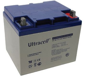 Акумуляторна батарея Ultracell UL40-12 AGM 12V 40 Ah (197 x 165 x 170) White Q1 / 118 KUZEY купити в Україні