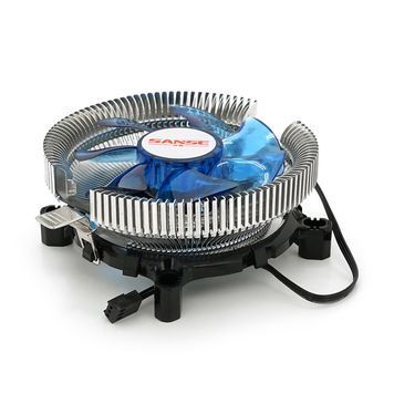 Кулер процессорный Am2 / Am3 / FM1 / FM2 80-mm, 3-pin, Blue Voltronic купить в Украине