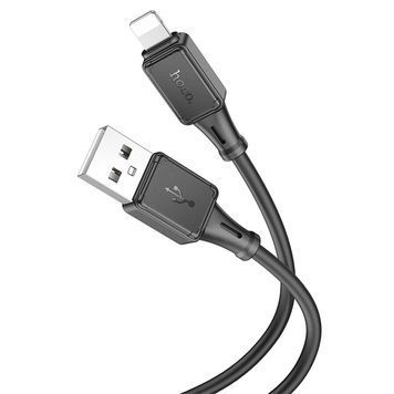 Кабель Hoco X101 Silicone, Lightning-USB, 2.4А, длина 1м, Black, BOX HOCO купить в Украине