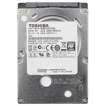 Накопичувач HDD 2.5" SATA 500GB Toshiba 7200rpm 16MB (MQ01ACF050) Toshiba купити в Україні