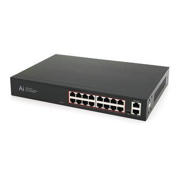 Коммутатор Merlion MG1018 18 портов Ethernet 10 / 100 / 1000 Мбит / сек. металл AC220V. MERLION купить в Украине