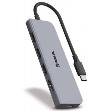 USB-хаб REAL-EL CQ-700 4 ports REAL-EL купити в Україні