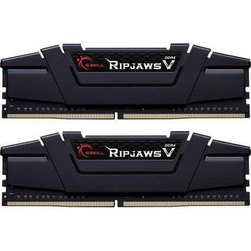 Модуль пам&rsquo;яті DDR4 2x16GB/3600 G.Skill Ripjaws V Black (F4-3600C16D-32GVKC) G.Skill купити в Україні
