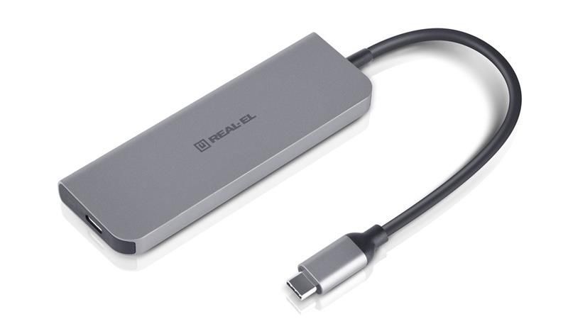 USB-хаб REAL-EL CQ-700 4 ports REAL-EL купити в Україні