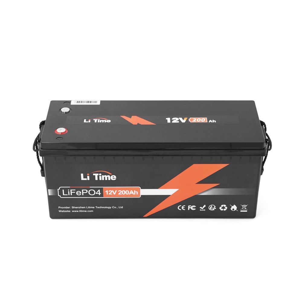 Аккумуляторная батарея Li-TIME LiFePO4 12.8V 200Ah, 2560Wh, BMS 100A, 532*207*215мм Li-TIME купить в Украине