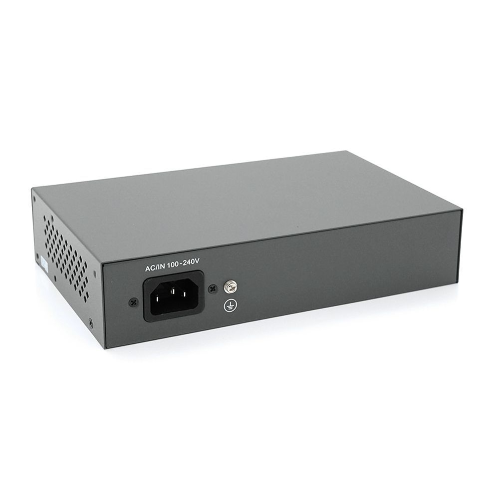 Комутатор POE SICSO 48V з 4 портами POE 100Мбіт + 2порт Ethernet (UP-Link) 100Мбіт, з посил. сигн. до 250м, корпус-метал, Silver, БП вбудований, Q30 SICSO купити в Україні