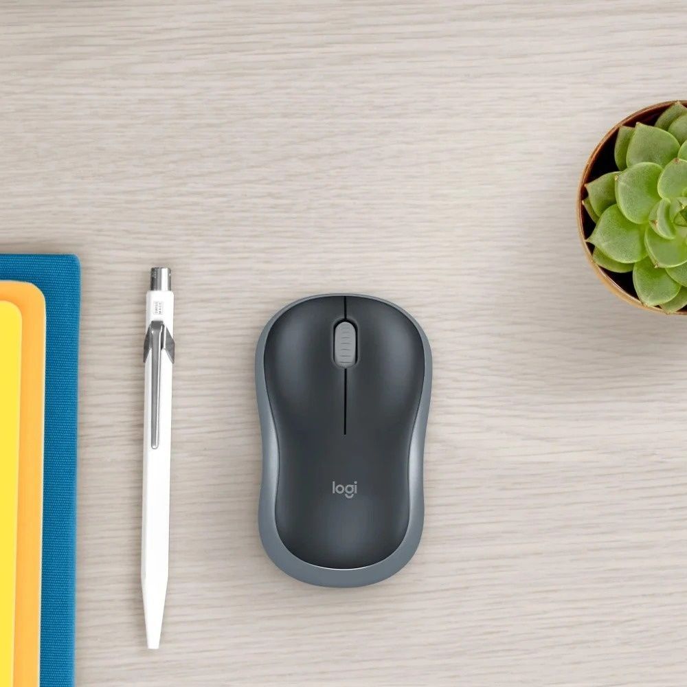 Миша бездротова Logitech M185 Grey (910-002238) Logitech купити в Україні