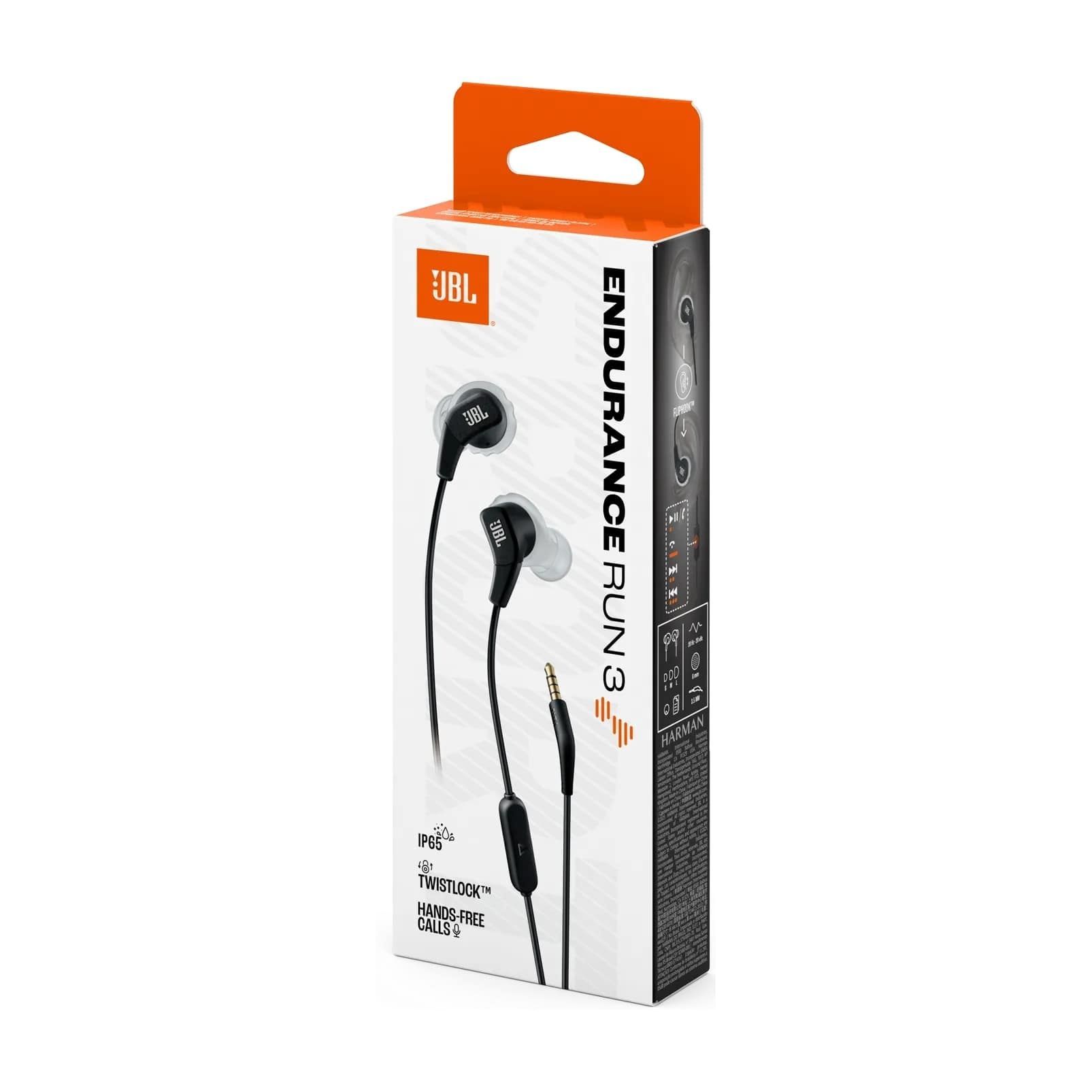 Гарнітура JBL Endurance Run 3 Black (JBLENDURRUN3BLKG) JBL купити в Україні