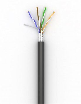 Кабель для внешней прокладки OK-Net КППЭ-ВП (100) FTP, CAT5е, 4х2х0.48, бухта 305м (49579) ОДЕСКАБЕЛЬ купить в Украине