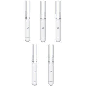 Точка доступу Ubiquiti UniFi UAP-AC-M-5 5-pack (AC1200, 2x2 MIMO, 1x10/100/1000 Mbps, PoE, MESH, без адаптерів живлення) Ubiquiti купити в Україні