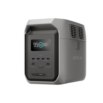 Портативна зарядна станція EcoFlow DELTA 3 1500 (ємність 1536 Вт&middot;год), 3000 циклів, потужність 1800 Вт (пікова 3600 Вт), 400*211*281 мм, вага 16.5кг. EcoFlow купити в Україні
