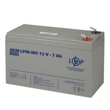Акумуляторна батарея LogicPower 12V 7AH (LPM-MG 12 - 7 AH) AGM мультигель LogicPower купити в Україні