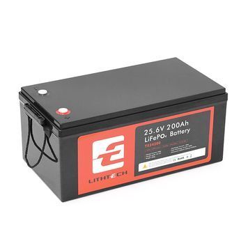 Аккумуляторная батарея LITHTECH TE24200B + Bluetooth LiFePO4 25,6V 200Ah, 5.12kWh, BMS200A@4S, 6000 cycles LITHTECH купить в Украине