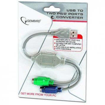 Контролер USB-2xPS/2 Cablexpert (UAPS12) Cablexpert купити в Україні