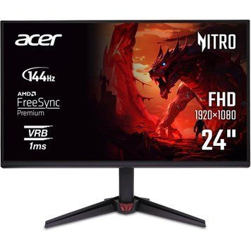 Монитор Acer 23.8" Nitro VG240YP6bip (UM.QV0EE.609) IPS Black 144Hz Acer купить в Украине