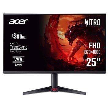 Монитор Acer 24.5" Nitro VG250QFbmiipx (UM.KV0EE.F04) IPS Black 300Hz Acer купить в Украине