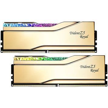 Модуль пам&rsquo;яті DDR5 2x16GB/6400 G.Skill Trident Z5 Royal Gold (F5-6400J3039G16GX2-TR5G) G.Skill купити в Україні