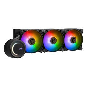 Система рідинного охолодження MSI MAG CORELIQUID E360 (360mm, 3x120mm ARGB, Rotatable Block Head) MSI купить в Украине