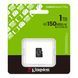 Карта пам&rsquo;яті MicroSDXC 1TB UHS-I Class 10 Kingston Canvas Select Plus R150MB/s (SDCS3/1TBSP) Kingston &mdash; фото