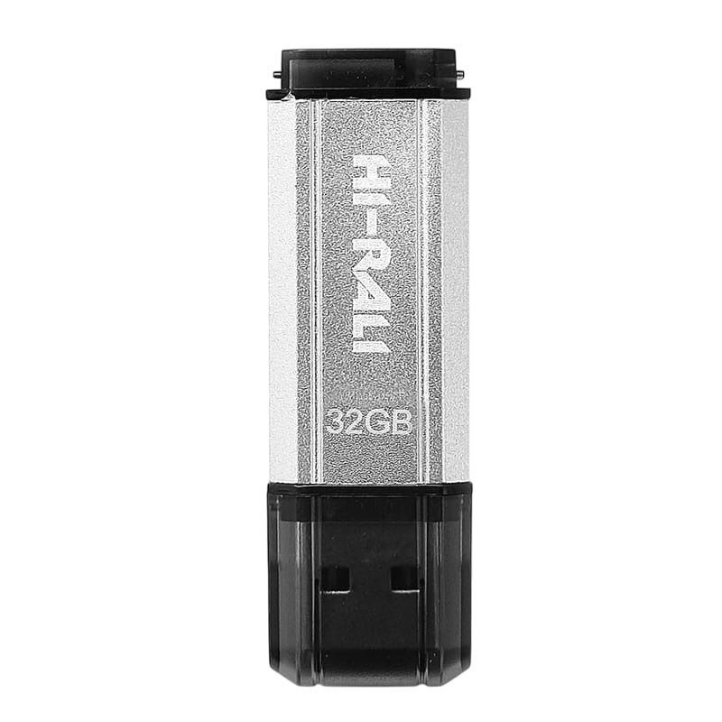 Флеш-накопичувач USB 32GB Hi-Rali Stark Series Silver (HI-32GBSTSL) Hi-Rali купити в Україні