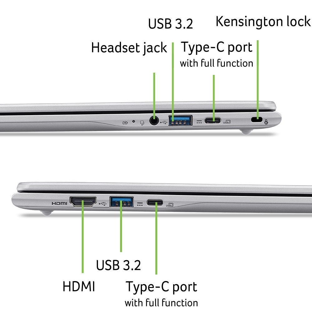 Ноутбук Acer Chromebook 315 CB315-7H (NX.JUVEU.001) Silver Acer купить в Украине