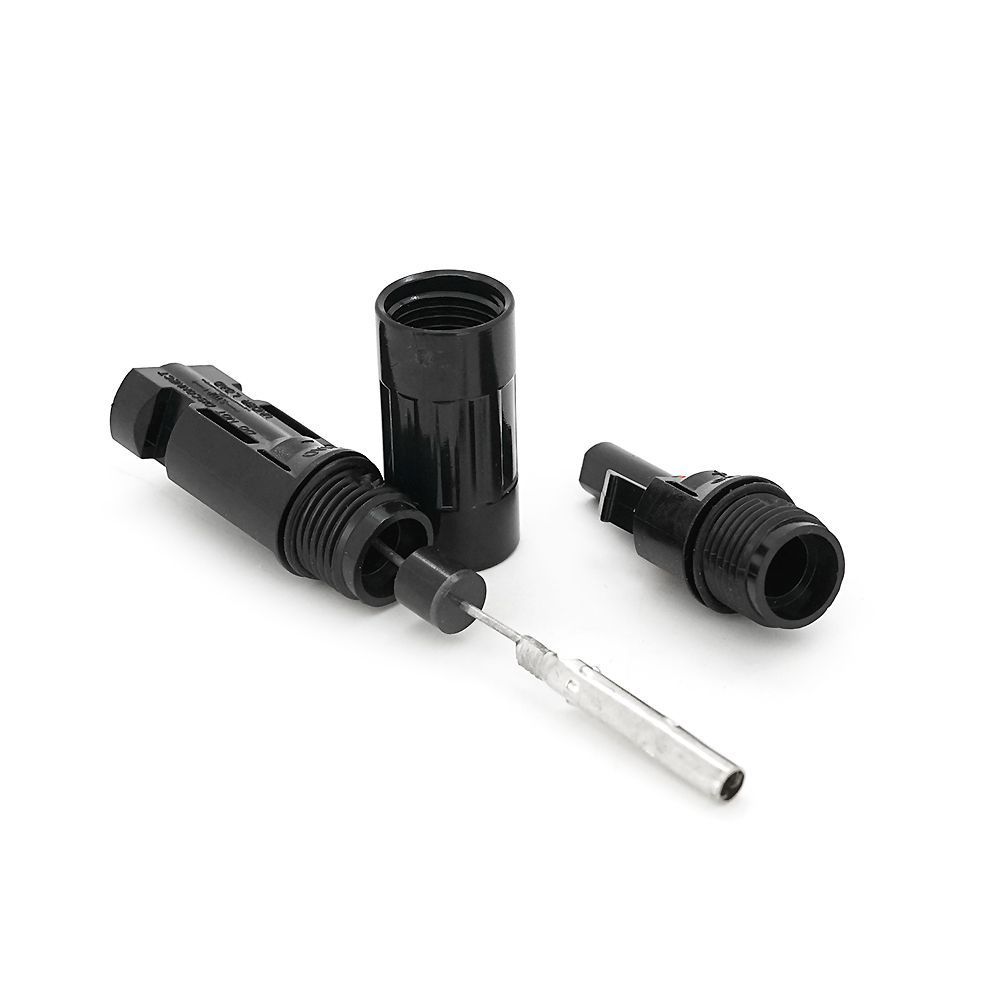 Конектор RISIN MC4, з діодом постійного струму, 20А,1000 В, 0.5mm&Omega;, вогнестійкість UL94-VO,IP67, -40℃-+90℃, Black RISIN купити в Україні