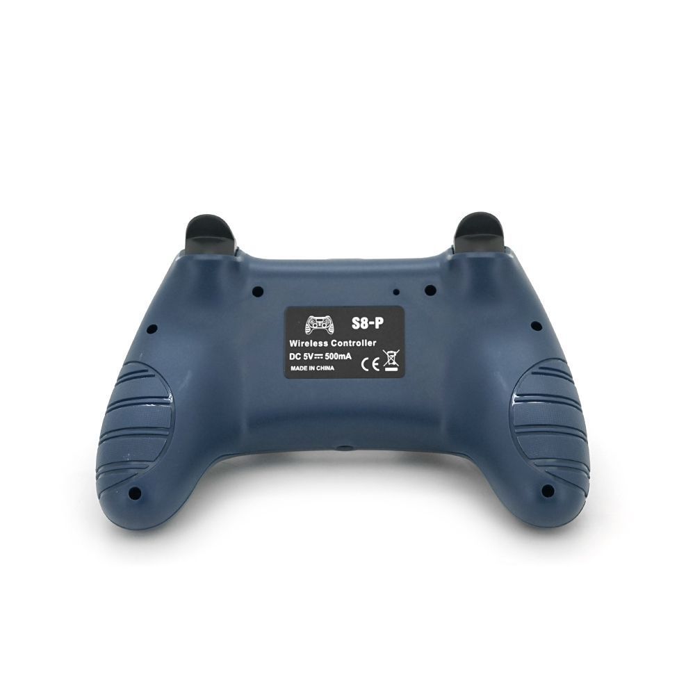 Геймпад Brazzers S8-P беспроводной для PS4 Wireless DOUBLE-motor vibration 4, разъем для наушников, LED light bar, Dark blu, 3.7V, 600mAh, Blister-box Brazzers купить в Украине
