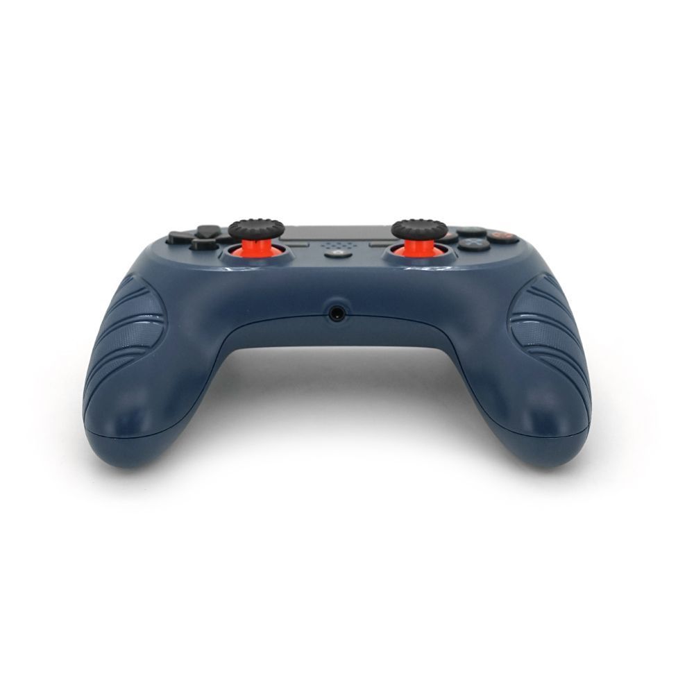 Геймпад Brazzers S8-P беспроводной для PS4 Wireless DOUBLE-motor vibration 4, разъем для наушников, LED light bar, Dark blu, 3.7V, 600mAh, Blister-box Brazzers купить в Украине