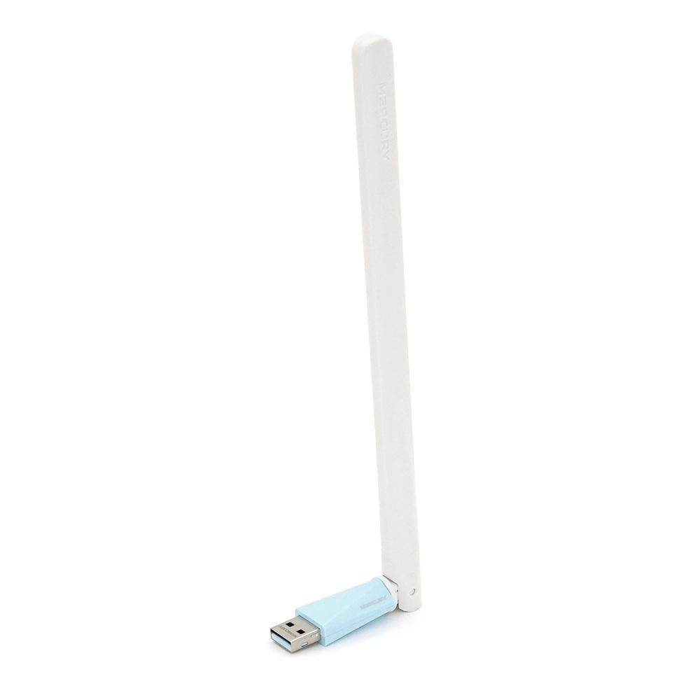 Беспроводной сетевой адаптер с антенной Wi-Fi-USB MERCURY MW150UH, 802.11bgn, 150MB, 2.4GHz, WIN7 / XP / Vista / 2K / MAC / LINUX, BOX Q300 MERCURY купить в Украине