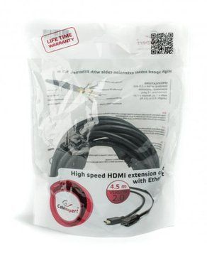 Кабель Cablexpert (CC-HDMI4X-15) удлинитель HDMI 4.5м Cablexpert купить в Украине